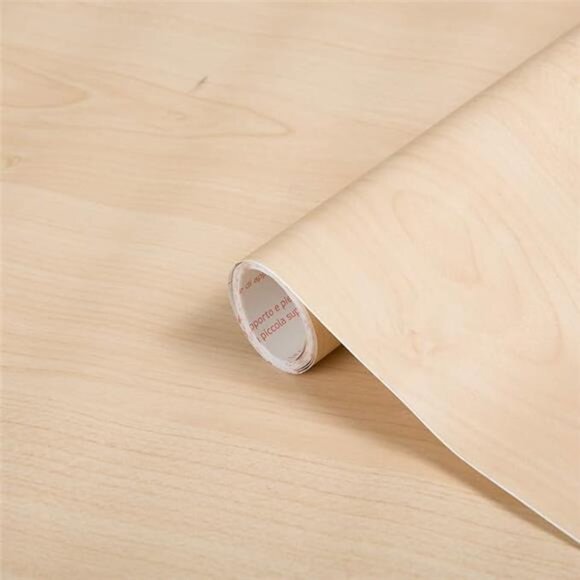 Decorative Self-Adhesive Film, Maple Wood, 17" x 78" Roll - Picture 6 of 6